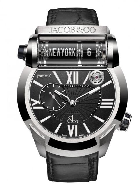 replica Jacob & Co Epic SF 24 500.101.20.NS.LH.1NS watch for sale